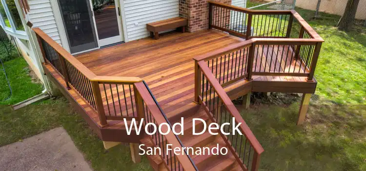 Wood Deck San Fernando