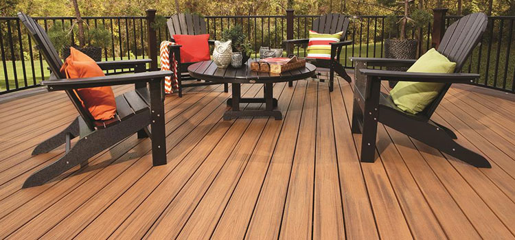 Black TREX Decking in San Fernando, CA